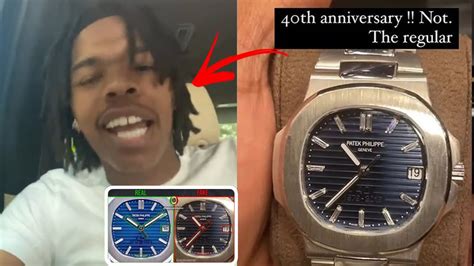 lil baby sold a fake watch|lil baby watch.